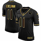 Nike Patriots 11 Julian Edelman Black Gold 2020 Salute To Service Limited Jersey Dyin,baseball caps,new era cap wholesale,wholesale hats